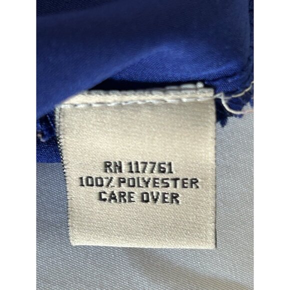 Royal Blue Sleeveless Lace-Up Casual Dress size 1X - Picture 13 of 13